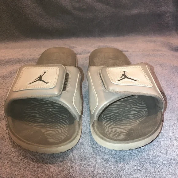Shoes | Jordan Elephant Print Slippers Or Slides Size 12 